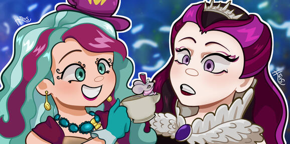 Madeline and Raven